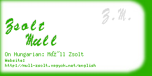 zsolt mull business card